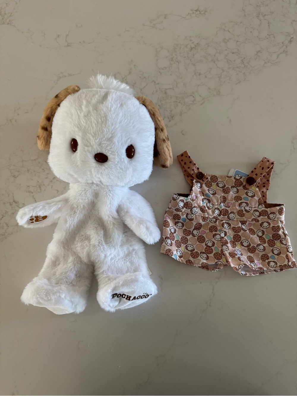 Pochacco Hello Kitty Build A Bear Chocolate Chip Bab Sanrio Unstuffed 2025